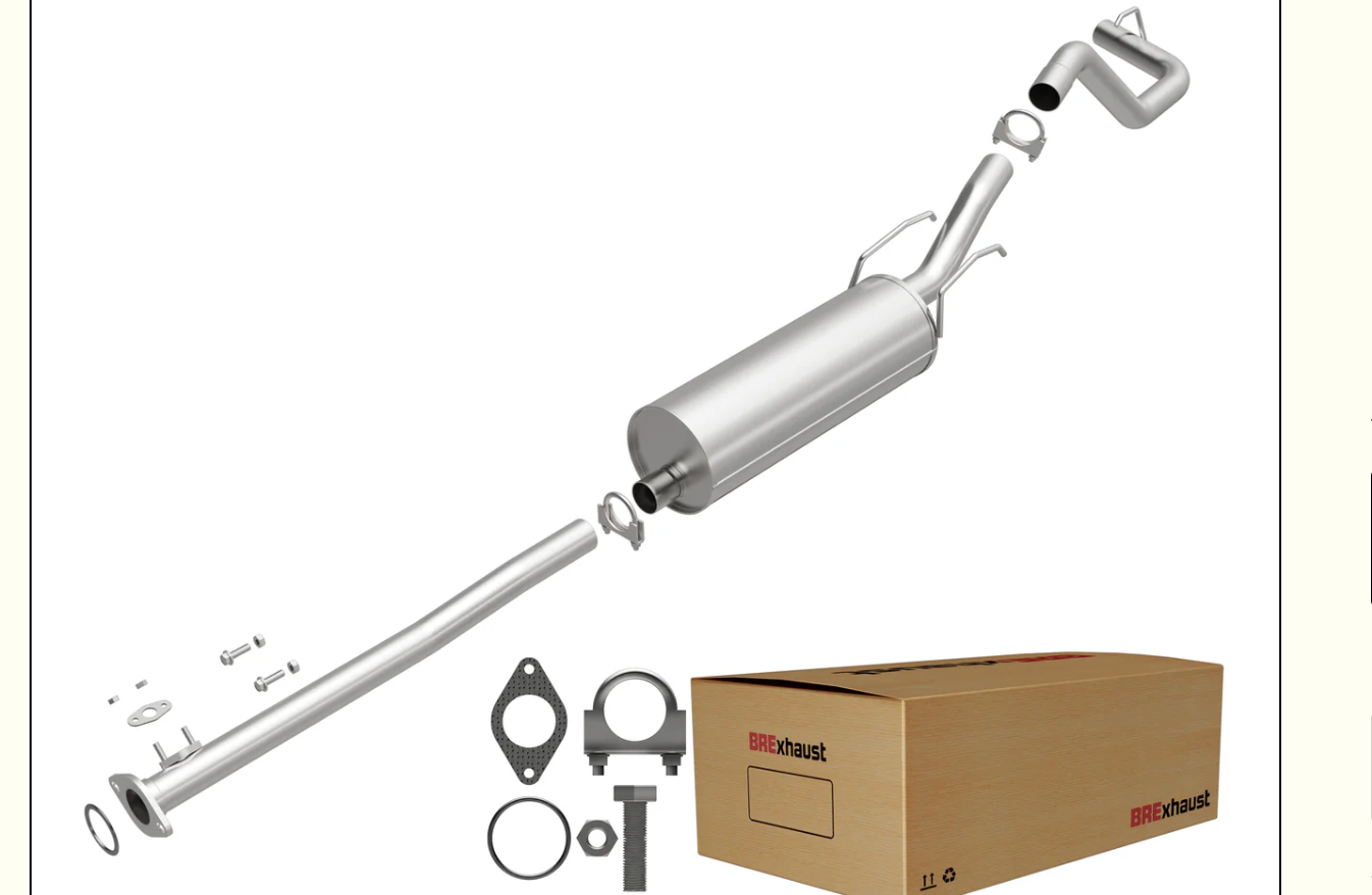New in Box BRExhaust 2000-2004 Toyota Tacoma 2.7L Direct-Fit Exhaust System Kit 106-0219