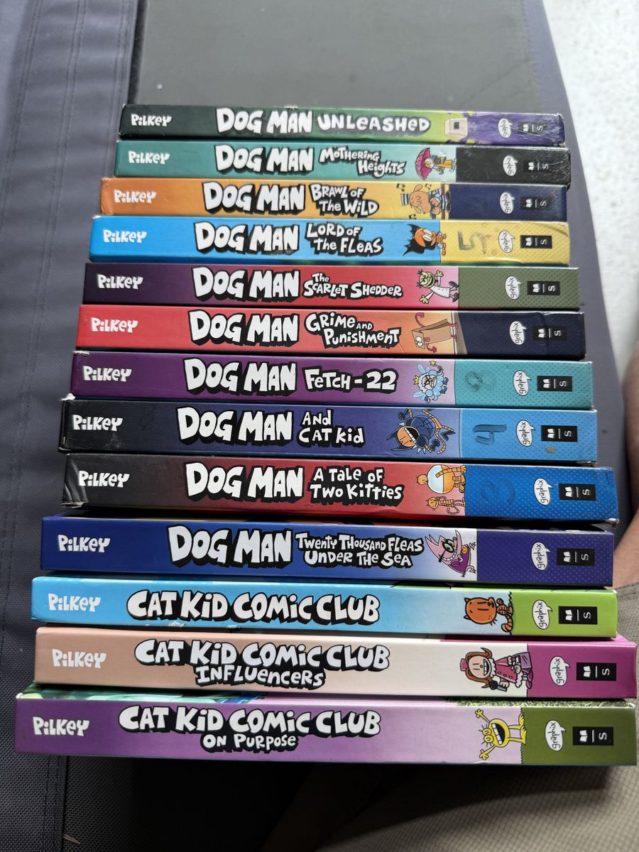 Dogman and Catkid Series 13 books. Dog Man Cat Kid
