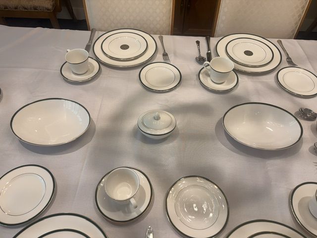 Royal Doulton Oxford Green China Set