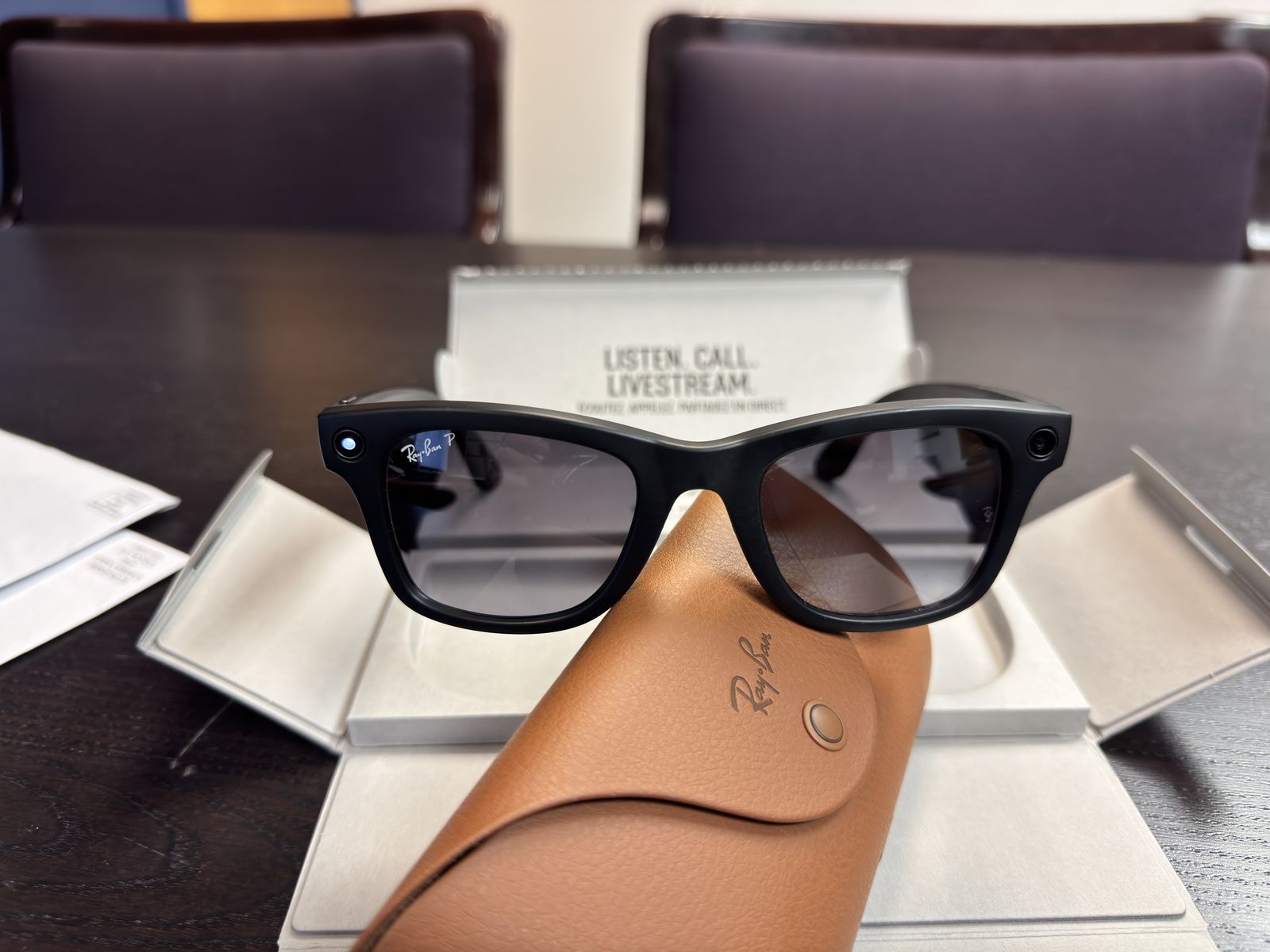 Ray Ban Meta Wayfarer Smart Glasses (Gen 1)