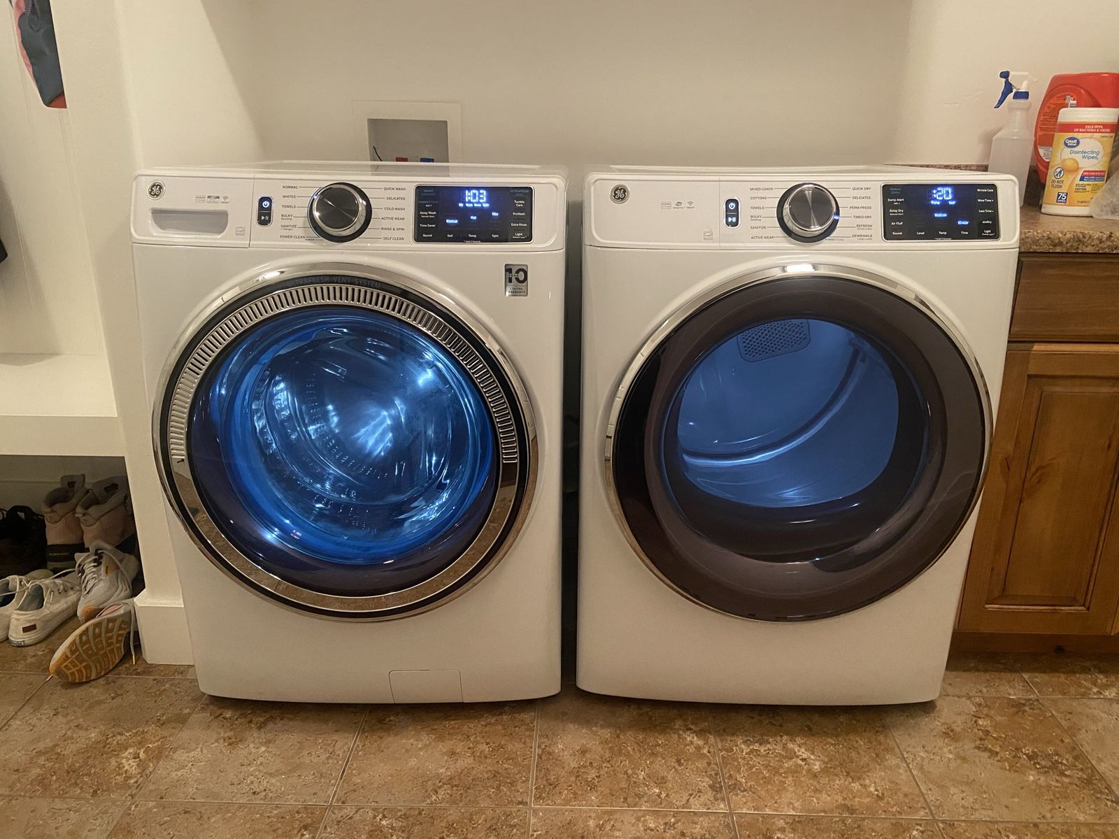 GE WASHER & DRYER