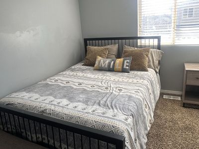 Queen Bed With A Storage Bench Included