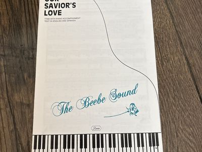 Our Savior's Love TTBB Piano Accompaniment Sheet Music - English & Spanish by The Beebe Sound