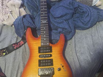 Dean Electric Guitar With Floyd rose special bridge