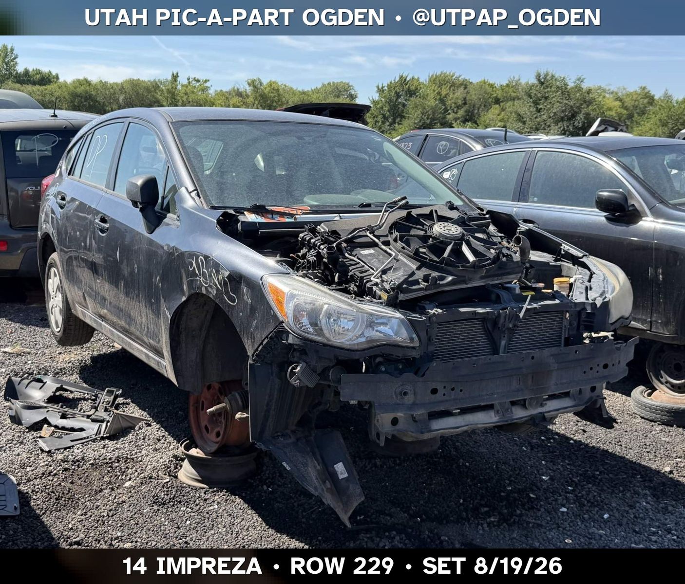 Just In! 2014 Subaru Impreza Parts - UTPAP Ogden