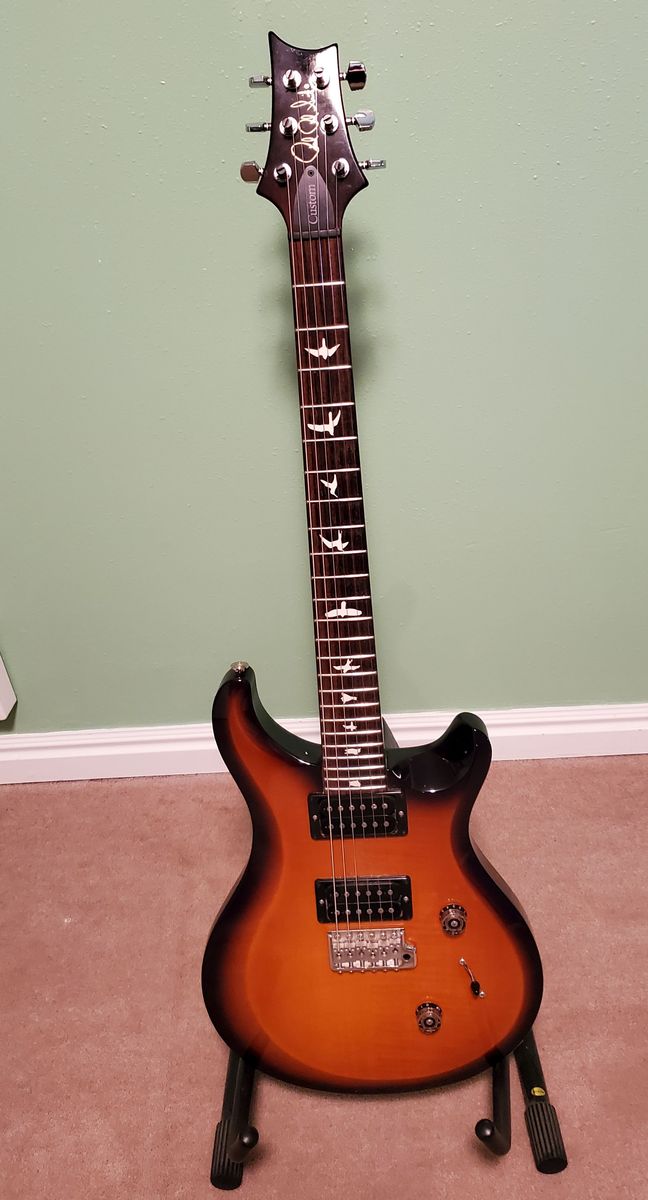 PRS S2 Custom 24 Electric Guitar - McCarty Sunburst, Locking Tuners, Coil Tap, Gig Bag