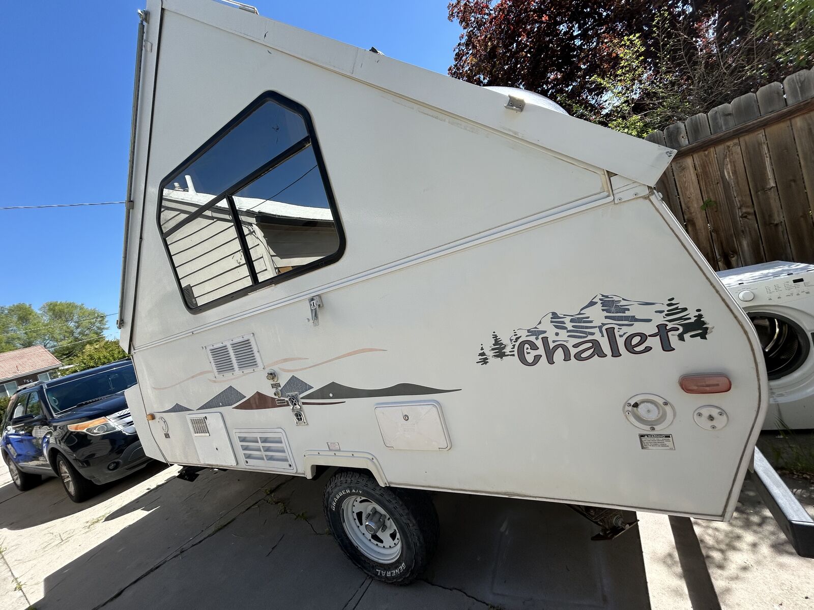 2006 - Chalet Trail boss ( off road) A frame Trailer