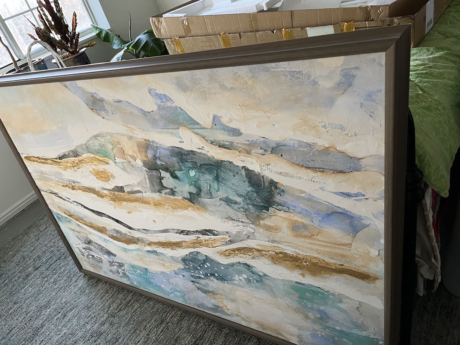 Large Painting on Canvas