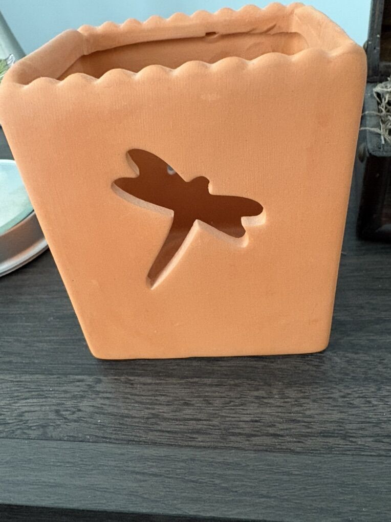 Dragonfly Candle Holder