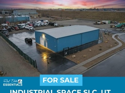 Industrial space with 4000sqft building on 1 acre - SLC