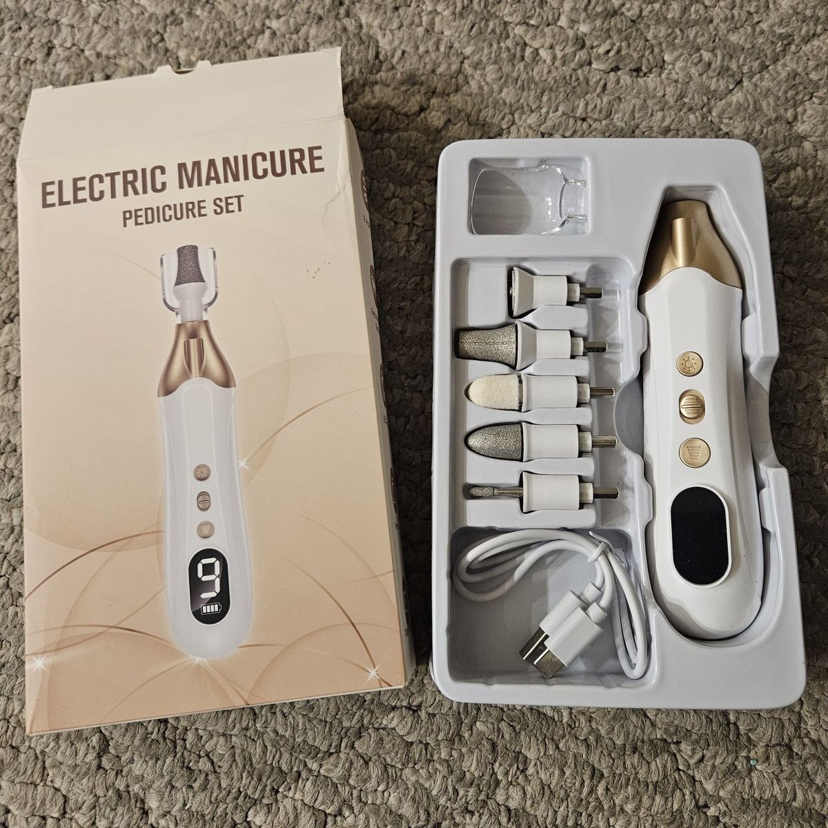 Electric Nail Drill Kit- Manicure Pedicure