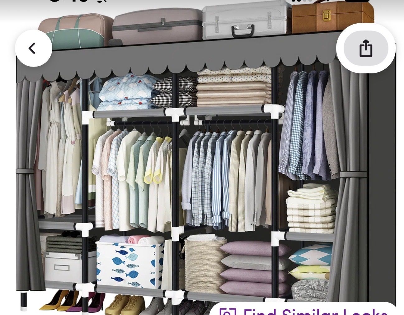 Portable wardrobe