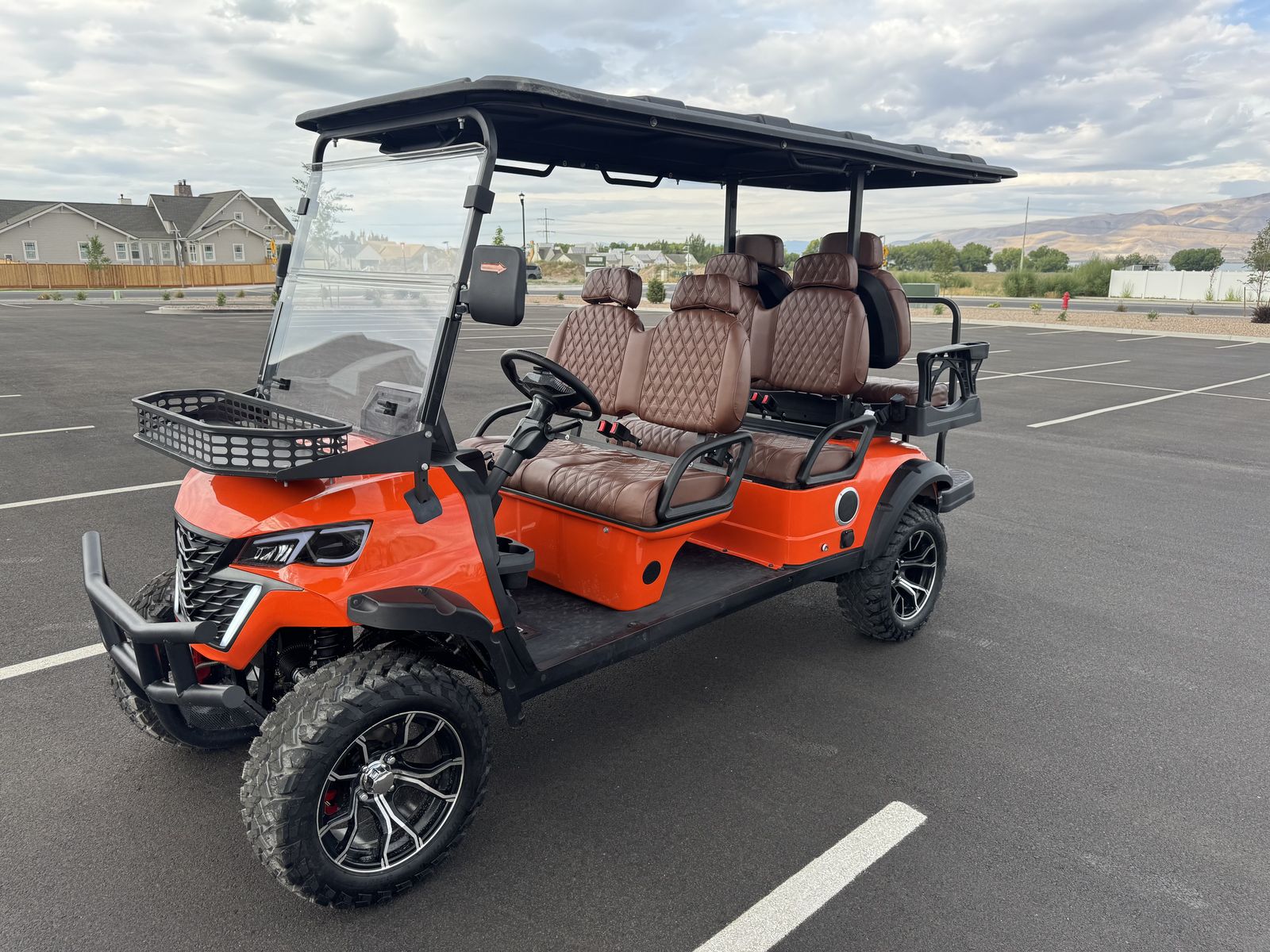 2026 6-Passenger 72V Electric Golf Cart — Only 5 Miles