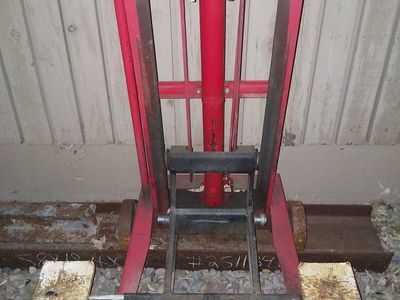 Blackhawk Hydraulic Engine Hoist Stand - Heavy Duty Shop Crane Frame