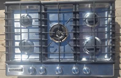 Gas Cooktop – Stainless Steel (5 Burner)