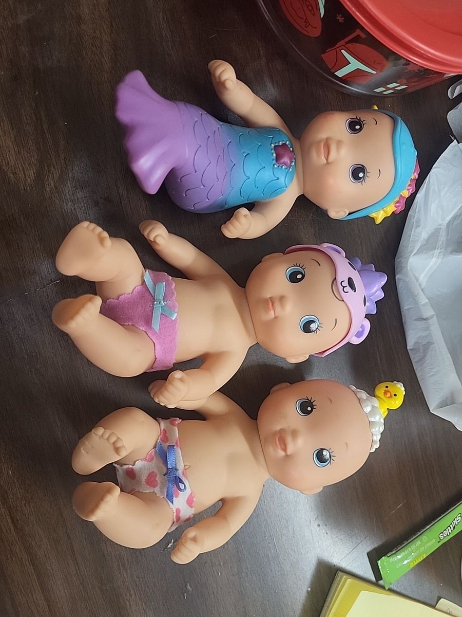 Set of 3 Water Babies