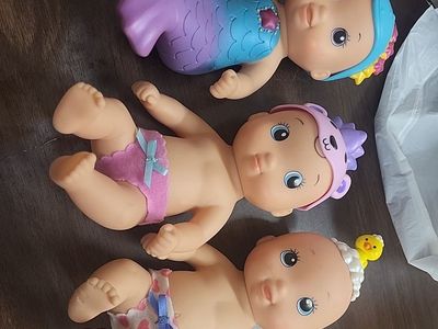 Set of 3 Water Babies