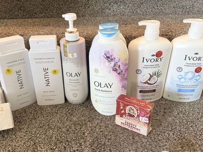 Native, Olay, Ivory Body Wash & Dove, Dr. Squatch Soaps - New