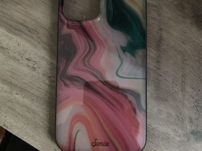 Sonix iPhone 12 PRO Case - Swirl Pattern (Pink, Green, Yellow) - Stylish Protection