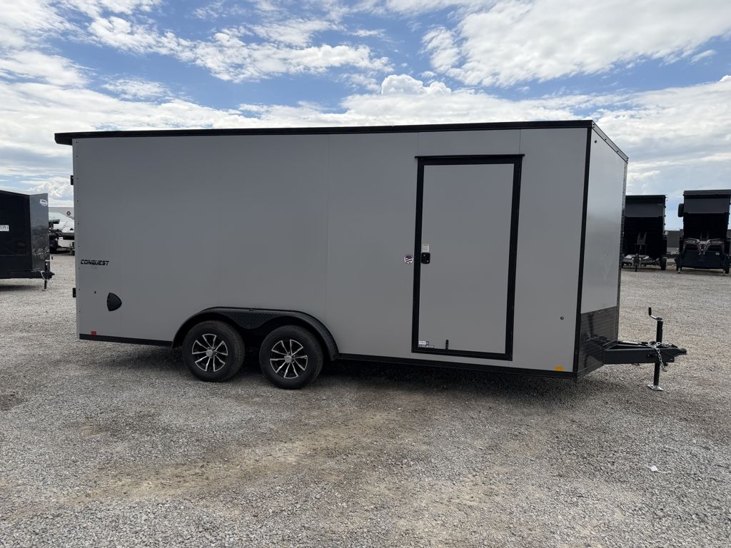 2026 Formula Trailers 7.5x18 Conquest Enclosed Cargo Trailer