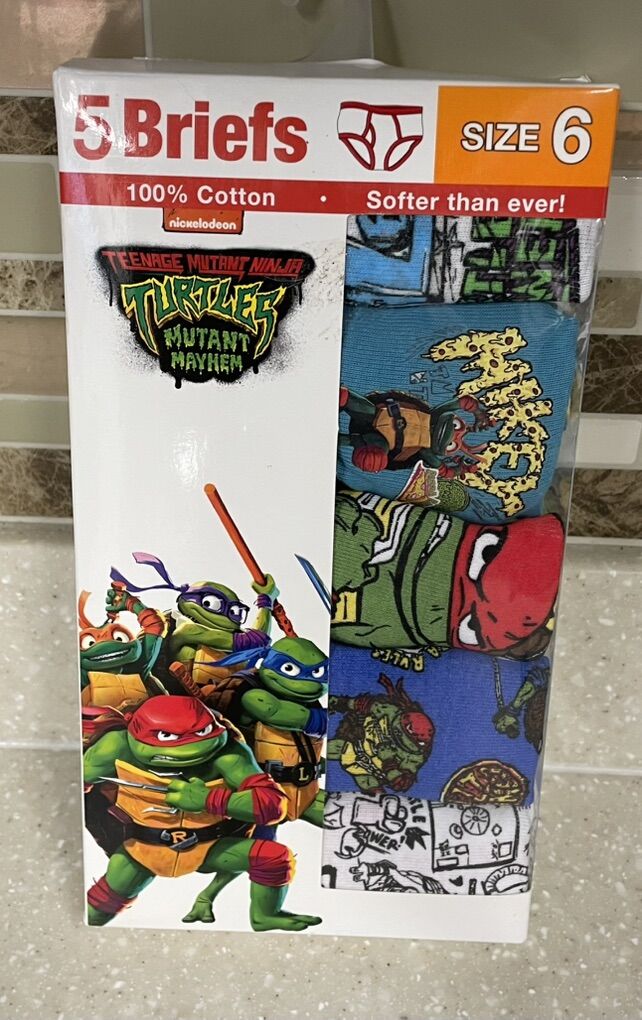 Ninja Turtles Character Breifs (size)6
