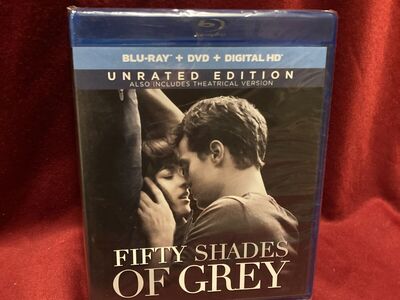 Fifty Shades Of Grey Blu Ray DVD & Digital New Unrated Edition