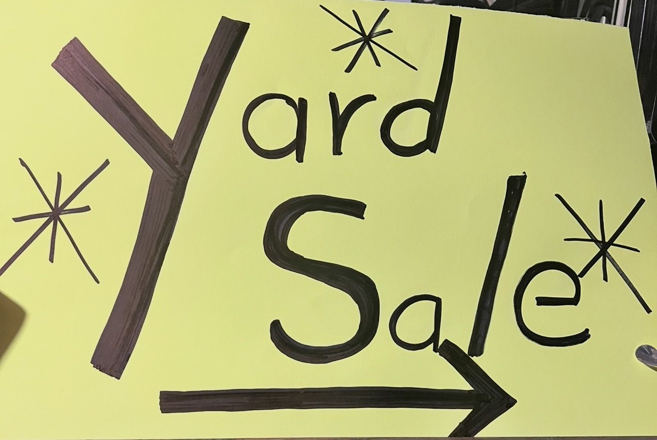 Yard sale  08-08-26 4895 s 4520w Kearns 84118 7:00am to 2:00pm 