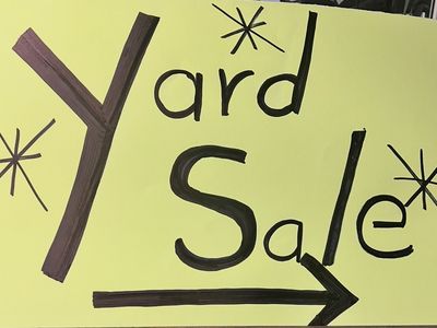 Yard sale 08-08-26 4895 s 4520w Kearns 84118 7:00am to 2:00pm