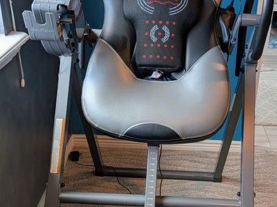 Innova ITM5900 Advanced Heat and Massage Inversion Table with Adjustable Ankle Holders