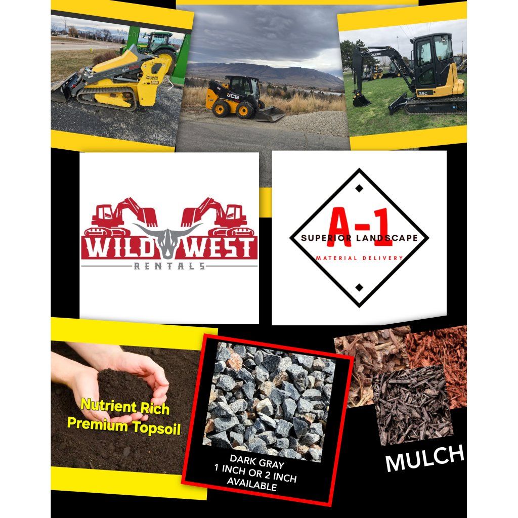 Decorative Gravel,  Topsoil,  Heavy Equipment  Available