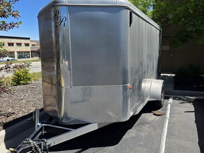 2018 R&R Enclosed Motorcycle - Utility Trailer - 14FT