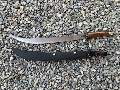 Stainless Steel Sword w/Sheath
