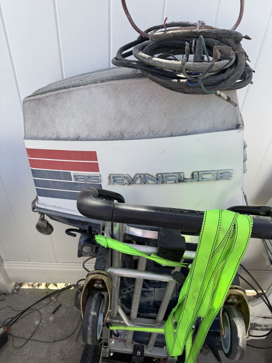 Used Evinrude outboard motor