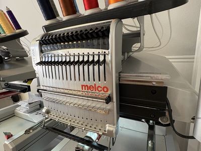 Melco EMT16X Commercial Multi-Needle Embroidery Machine