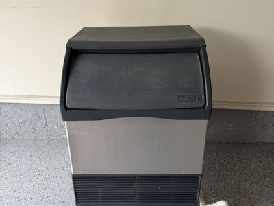 Scotsman Commercial Undercounter Ice Machine Stainless Steel & Black