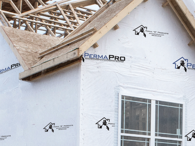 SAVE 55%! NEW PermaPro 5 MIL House Wrap Wind & Moisture Barrier - 9'x150' Rolls - A-Grade