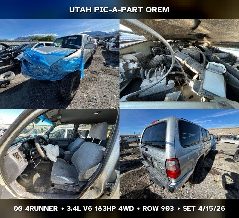 2000 Toyota 4Runner Parts - UTPAP Orem