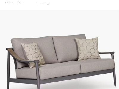 Ashley Furniture North Island Outdoor Loveseat - Gray Brand New