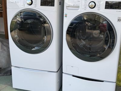 LG Gas Washer & Dryer combo