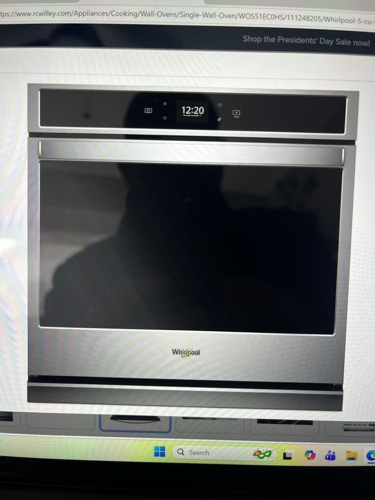Whirlpool Single Wall Oven