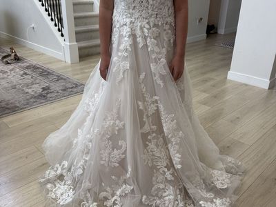 Lillian West Wedding Dress Size 12