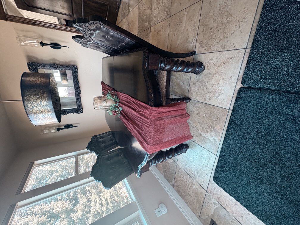 Solid Wood Dining Table Set