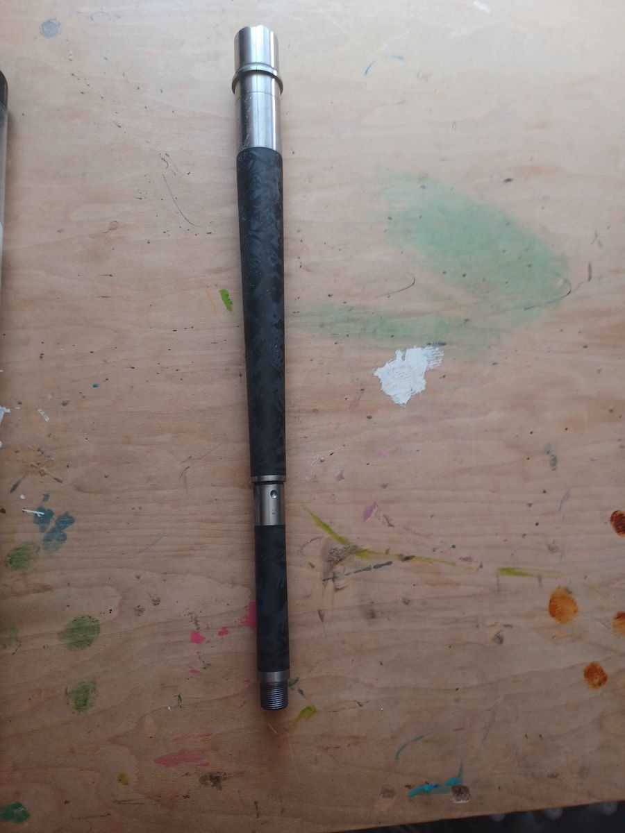 Proof Research Carbon Fiber Gun Barrel. 16 inch 308 Win. (Used, less than 300 rounds)