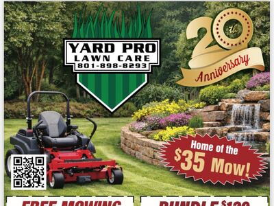 Weekly Lawn Mowing - Starting at $35- Get One Mowing FREE