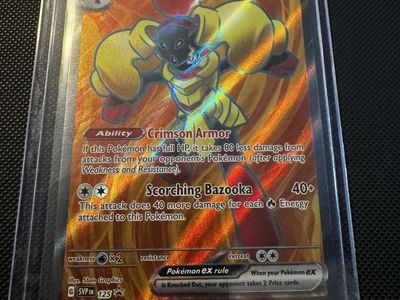 Armarouge ex - SVP EN 125 Promo Holo Pokemon Card