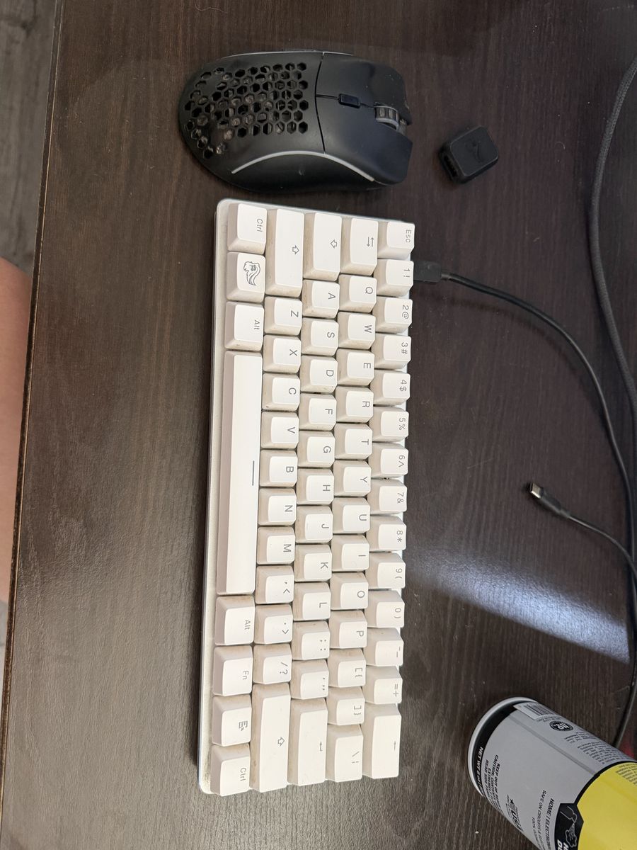 Glorious GMMK Compact Mechanical Keyboard White 