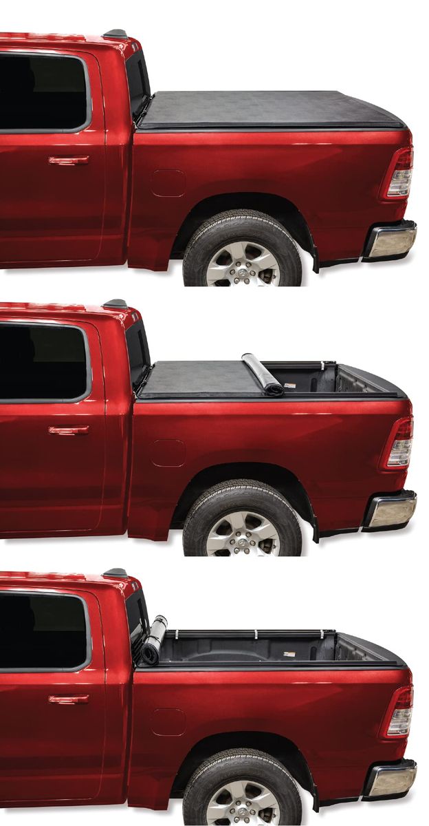 LEER Roll-Up Tonneau Cover 2020-2026 Chevy Silverado GMC Sierra 6'9" Bed