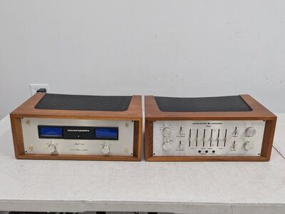 Marantz 250 amplifier and Model 33 preamp