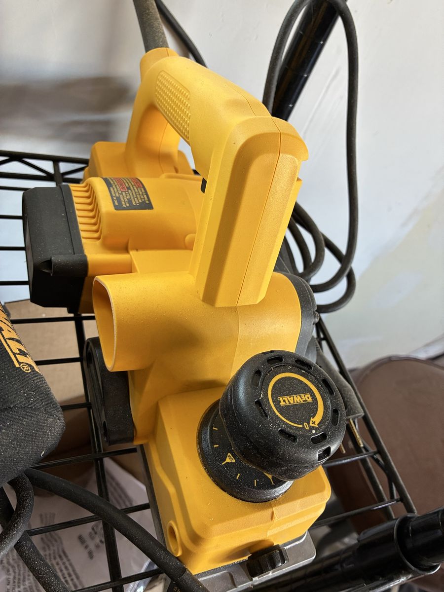 Dewalt hand planer