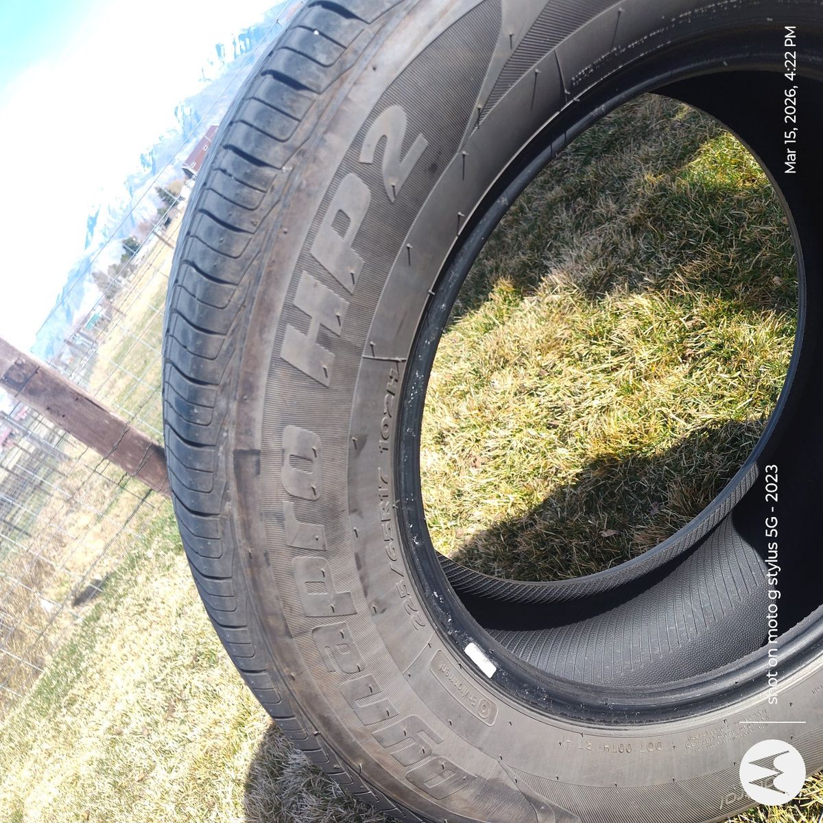 3 Used tires 225x65r17
